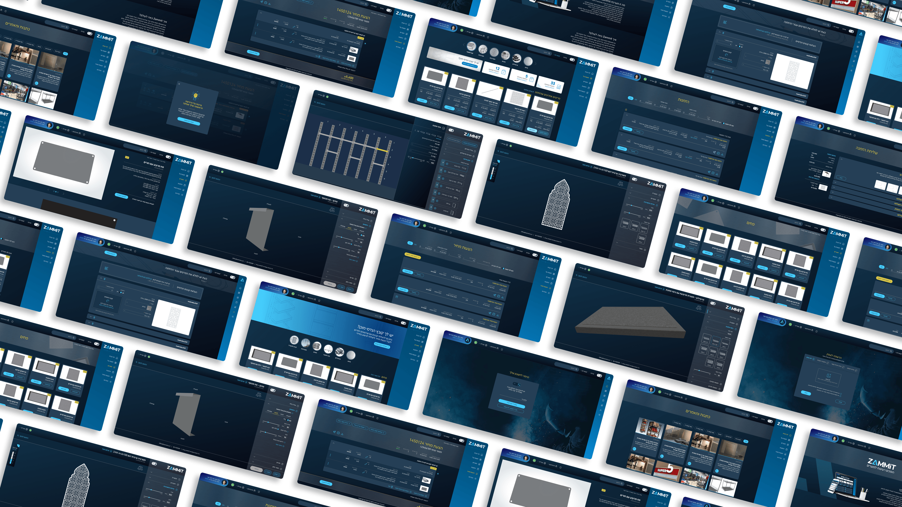 Zammit — Designed the Retail Shelving Planning System - the platform's most demanding configurator, where every dimension, shelf, edge profile, and placement rule is defined - into a spatial design tool retail professionals could use without CAD knowledge.